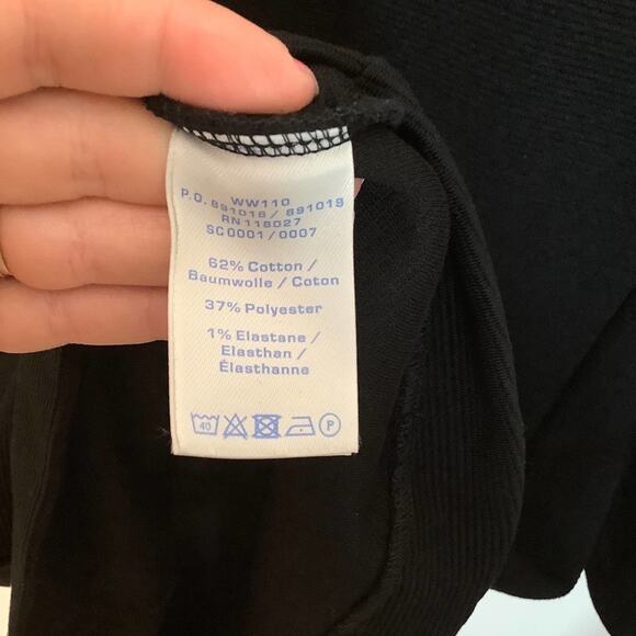 BODEN Ottoman A Line Dress Black {HH41} - Picture 6 of 7